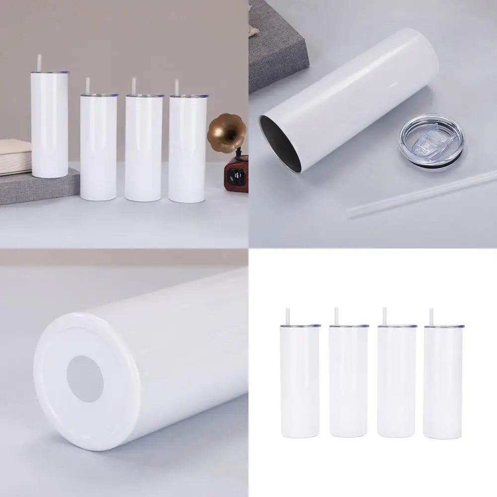 Sublimation Mug White - Tazza dritta da 20oz in acciaio