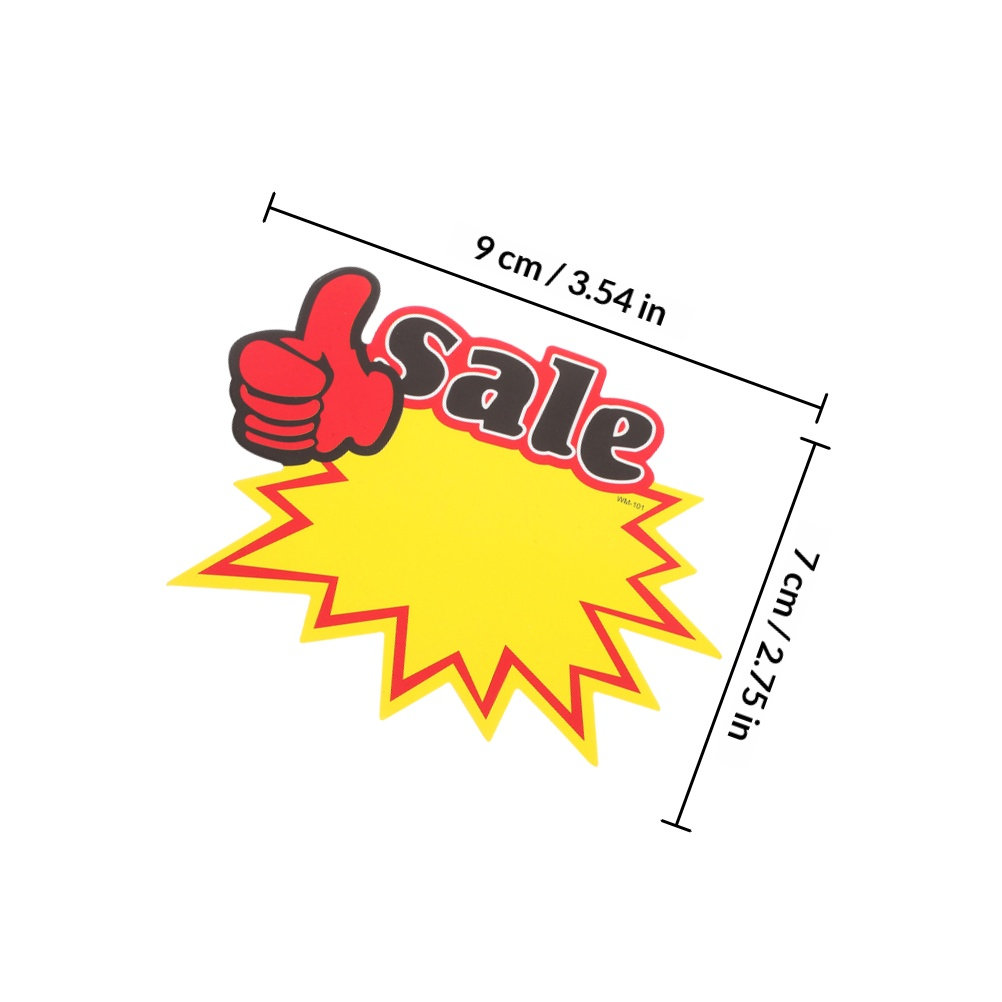 200 etichette con prezzi, desi - Yard Sign Blank recensione e prezzo