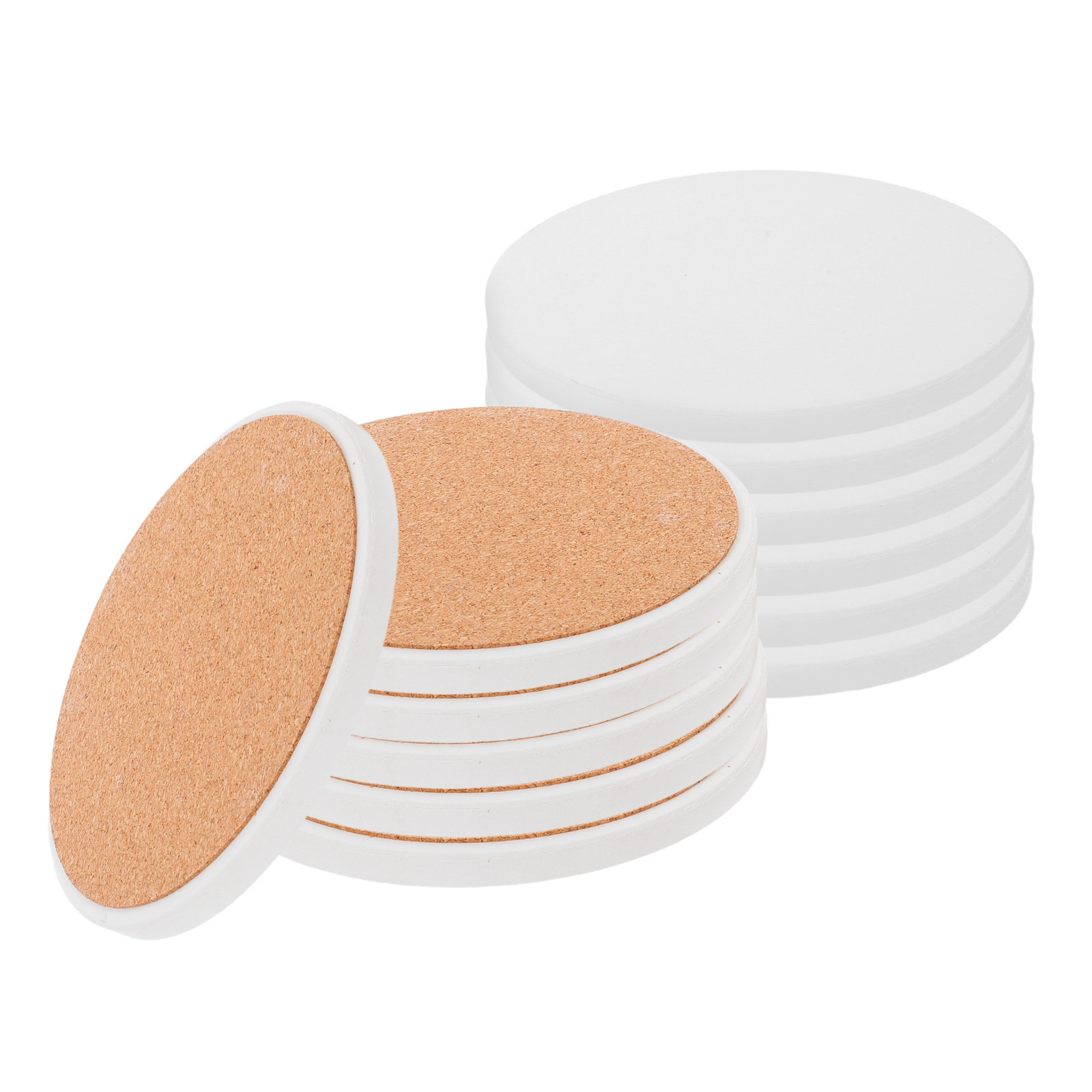 12 sottobicchieri in ceramica  - Coaster Sublimation Blank recensione e prezzo