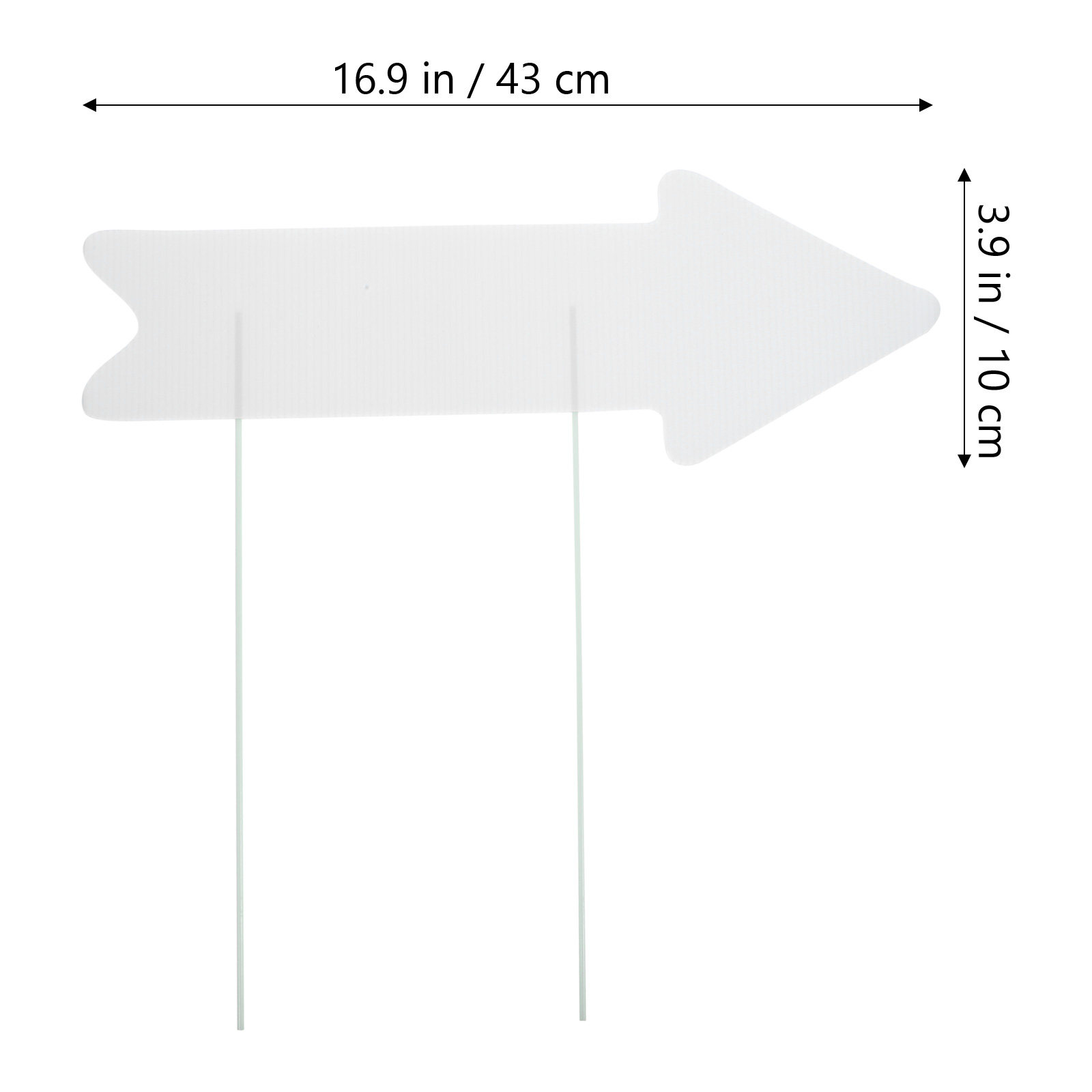 5 pezzi di cartelli da giardin - Yard Sign Blank recensione e prezzo